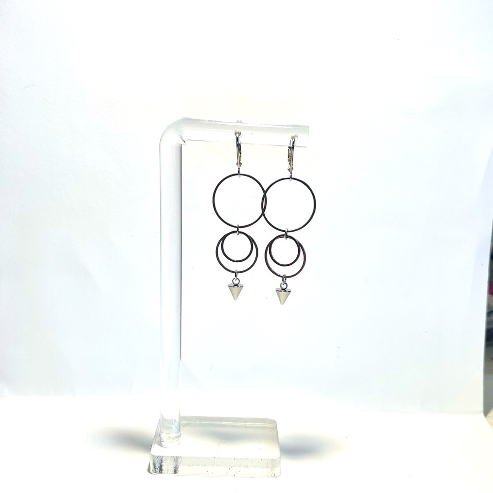 Spiked Hoop Earrings